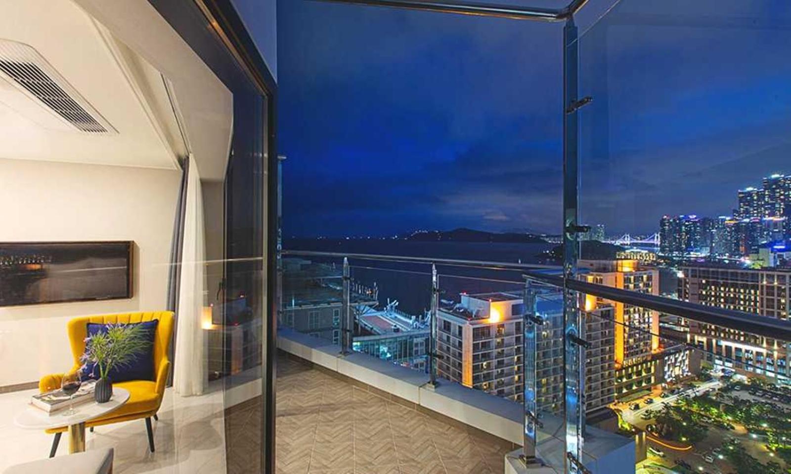 Busan Yeongmu Parade Hotel Haeundae Beach Buitenkant foto
