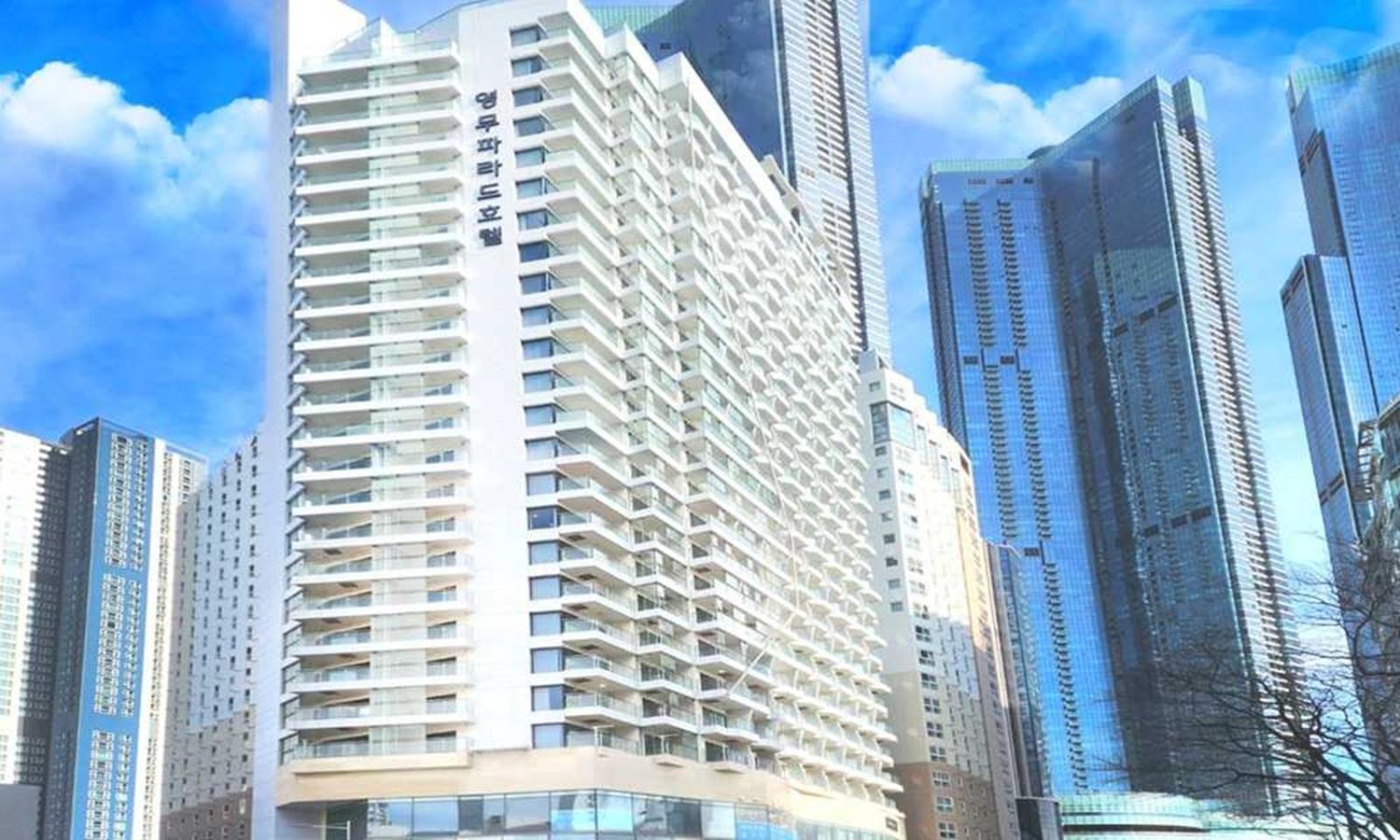 Busan Yeongmu Parade Hotel Haeundae Beach Buitenkant foto