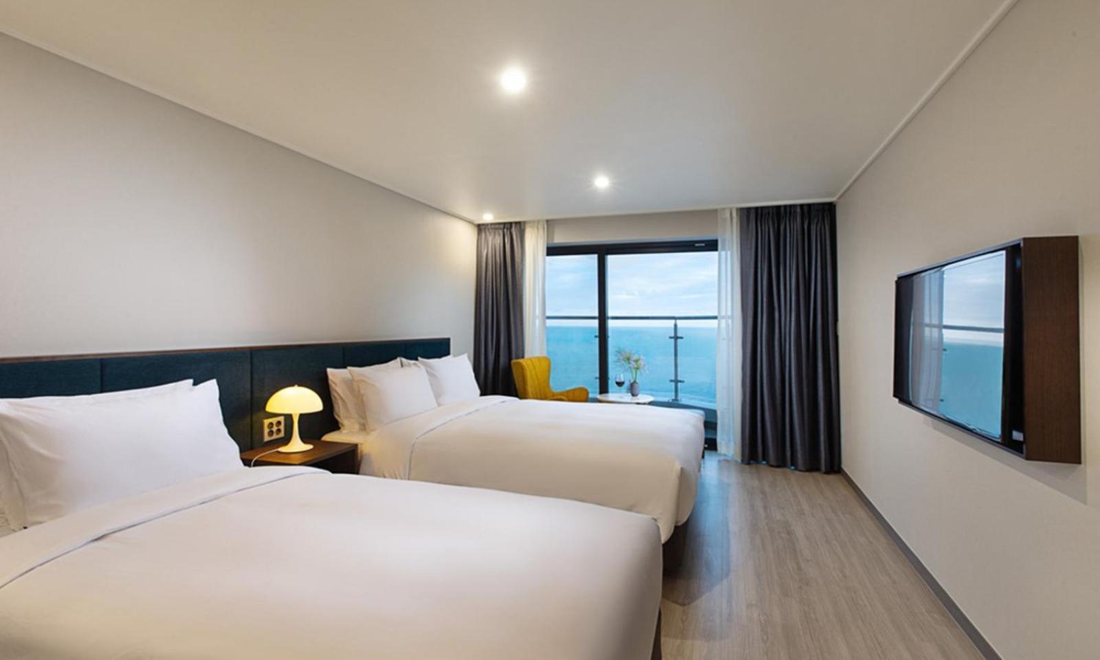 Busan Yeongmu Parade Hotel Haeundae Beach Buitenkant foto